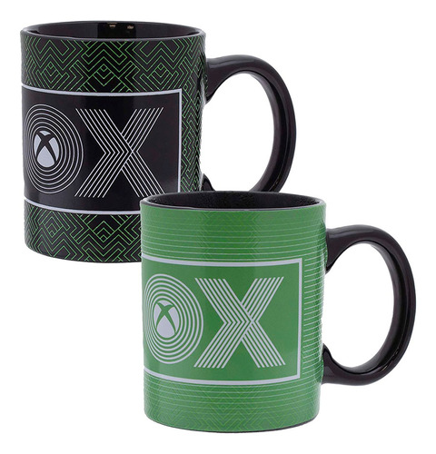 Taza Que Cambia Con Calor De Xbox Logo