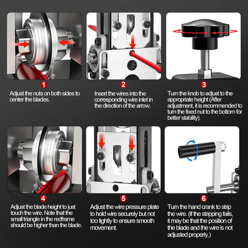Maquina Peladora De Cables Manual Taladro Desde 1,5nn 25nn