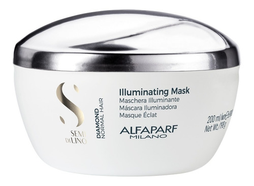 Alfaparf Semi Di Lino Iluminador Shampoo + Mascara Chico