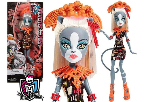 Muñeca Monster High Ghouls' Getaway Meowlody Mattel Original