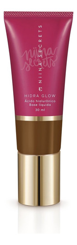 Base Líquida Niina Secrets Hidra Glow Cor 90 30ml Tom Médio