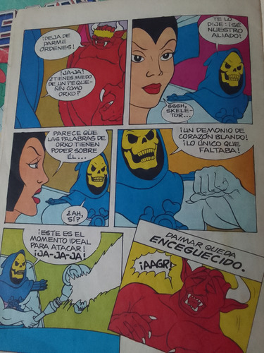 He-man-amos Del Universo-ledafilms-historiera-comic--1980 (Usado)