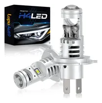 Comprar Kit H4 Lupas Focos Alta Y Baja Mini Proyector Canbus 30000lm