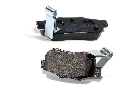Imagem 4 de 6 de Kit Pastilha Freio Dianteira + Traseira Honda City 2010