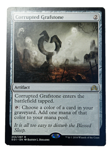 Carta Magic Corrupted Grafstone [shadows Innistrad] Mtg