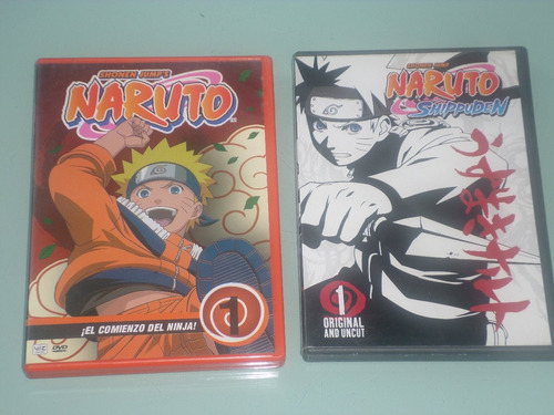 Naruto -el Comienzo Del Ninja Vol. 1 / Shippuden - En 2 Dvds