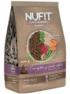 Alimento Croquetas Para Perro Cachorro Nufit By Nupec 4 Kg