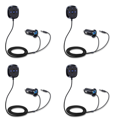 Receptor De Música Inalámbrico De 3,5 Mm Compatible Con Blue