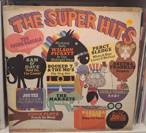 Aretha Franklin Y Otros  - The Super Hits - Vinilo Arg 1967