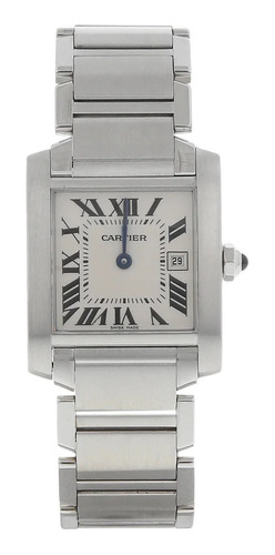 Cristal Zafiro  Para Reloj Cartier Tank Francaise Generico 3