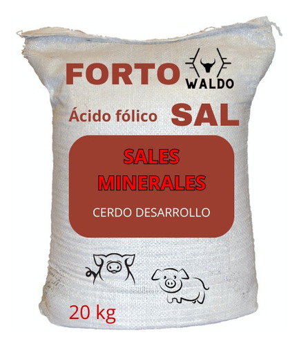 Forto Sal Sales Minerales Para Ganado Cerdo Desarrollo 