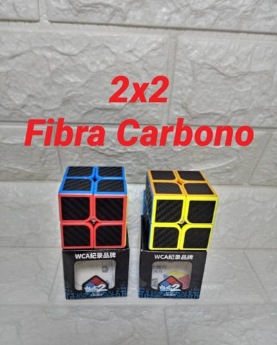 Cubo Rubik Fibra De Carbono 2x2 