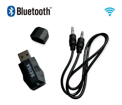 Receptor De Música Bluetooth Usb Para Equipo Sonido O Carro 