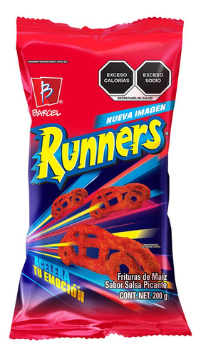 4 Pack Frituras Runners Barcel 200