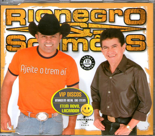 Rionegro E Solimões Cd Single Ajeite O Trem Aí - Raro