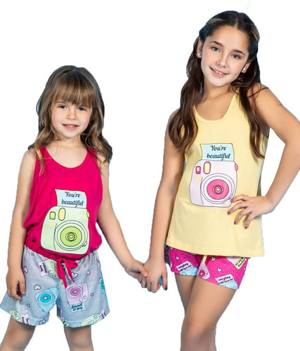 Pijama Nena Insta Verano Infantil 22054 Bianca Secreta