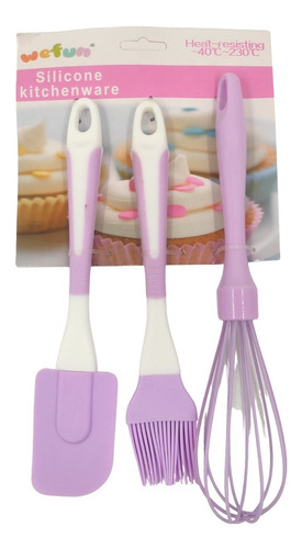 Kit De 3 Utensilios Para Repostería Pasteles Cocina