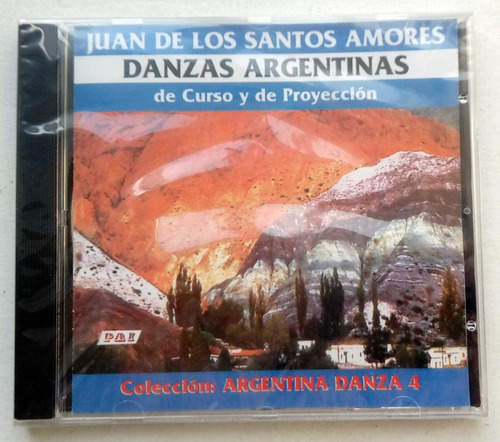 Juan De Los Santos Amores Danzas Args 4 Cd Sellado Arg Kkt 