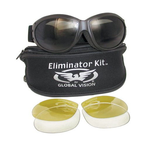 Eliminator Global Vision Kit #2 (3 Lentes - Humo, Claro Y Ti