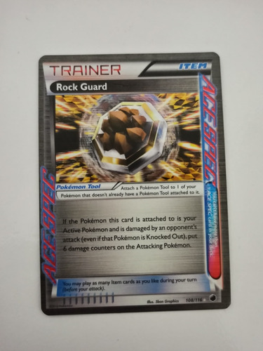 Card Pokémon Protetor De Pedras Original Ingles Raro