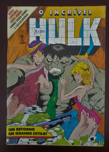 O Incrível Hulk 192 (formatinho Ed.abril - Leia Descrição) (Usado)