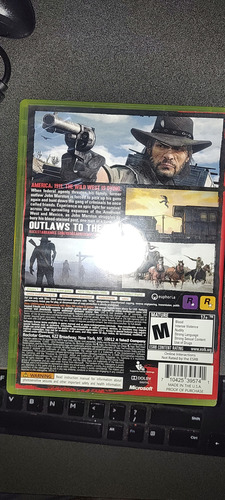 Red Dead Redemption Xbox 360/one/series X Primera Edicion (Usado)
