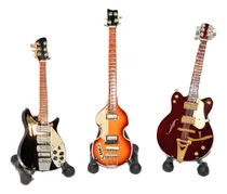 Comprar Figuras De Coleccion Guitarras Y Bajo The Beatles Scala