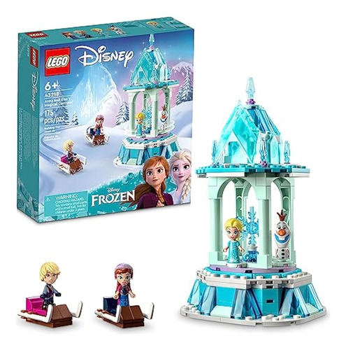 Lego Disney Frozen Anna Y Elsas Carrusel Mágico 43218 Constr