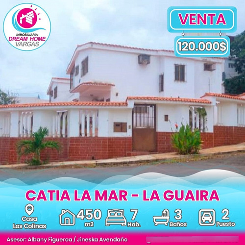 Casa En Venta Las Colinas, Catia La Mar  La Guaira  