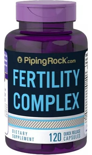 Complejo De Fertilidad 120 Cap - Unidad a $666