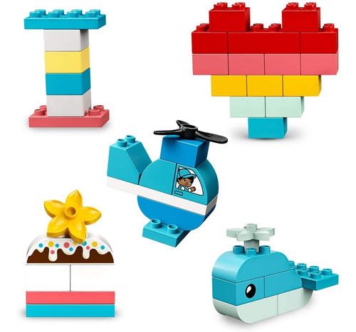 Imagen 5 de 6 de Lego 10909 Duplo Classic Heart Box - 80 Pzs