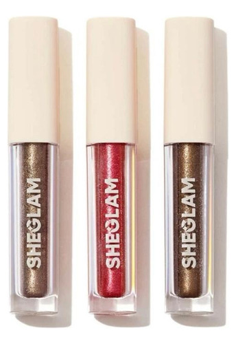 Sheglam Trío De Sombras De Ojos Líquidas Brillante