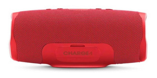 Imagen 2 de 6 de Bocina JBL Charge 4 portátil con bluetooth red 110V/220V