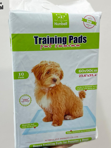 Pañales De Entrenamiento Para Perros 10 Unidades 60x60cm