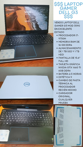 Laptop Dell G3 3590 