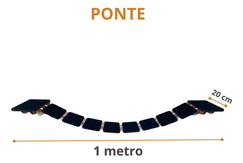 Brinquedo Gatos Parede 17 Pcs Mdf Em 6mm Playground Grande