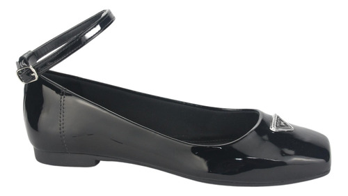 Zapato Via Marte Mujer 23-13202 V Preto Casual