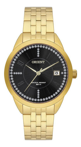 Relógio Feminino Orient Eternal Dourado Fgss1252 38mm