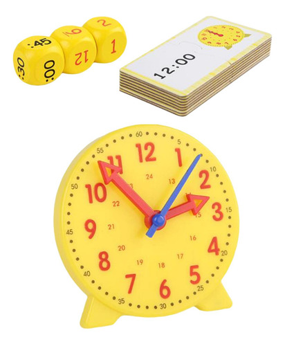 Relógio Infantil Brinquedo De Aprendizagem De Habilidades