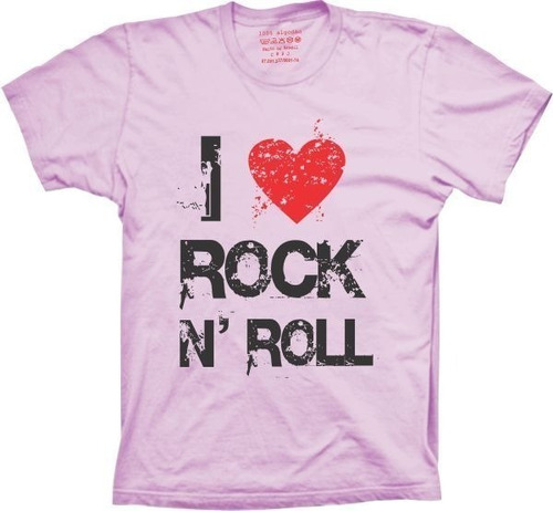 Camiseta Plus Size Rock - I Love Rock N Roll