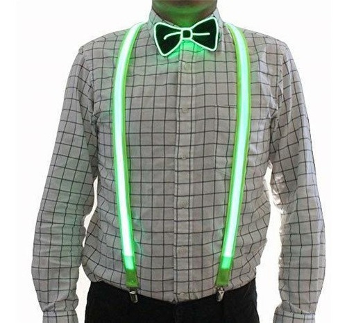 Juego De 2 Tirantes Led De Buena Calidad Para Hombre Y Pajar