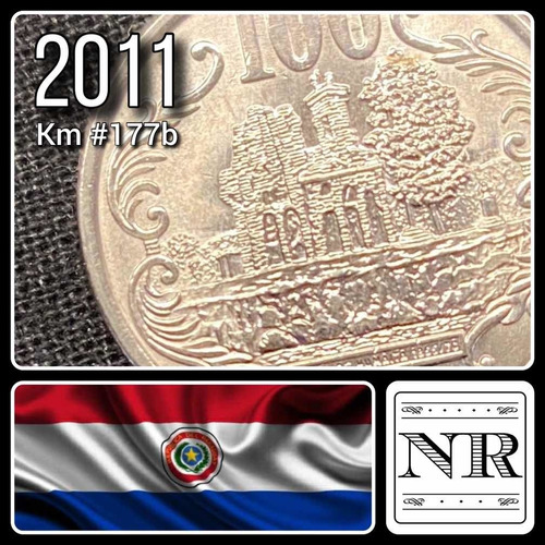 Paraguay - 100 Guaranies - Año 2011 - Km #177b - Humaita