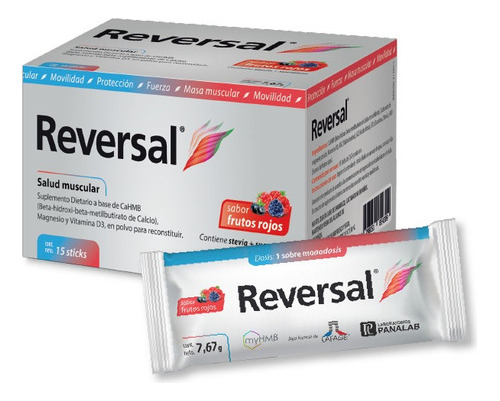 Reversal® Sticks Hmb. Laboratorios Panalab.  Salud Muscular.