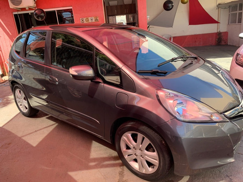 Imagem 2 de 15 de Honda Fit Ex 1.5 Cinza 2013