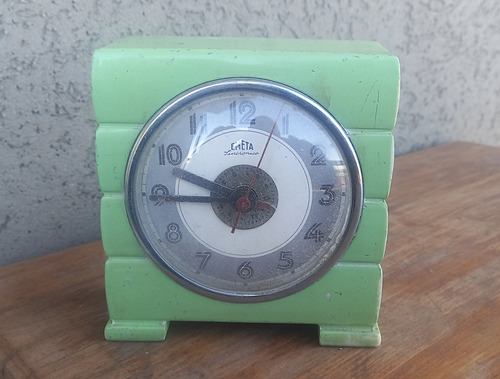 Antiguo Reloj Emeta Sincronico Electrico 250v. - No Anda