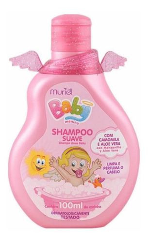 Shampoo Infantil Muriel Baby Menina 100ml