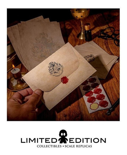 Set Para Escribir Cartas Hogwarts Harry Potter Paladone