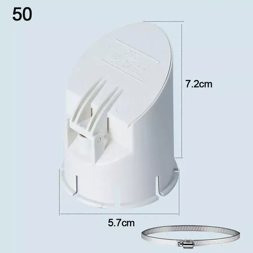 D Tubo De Desagüe De Suelo, Antiolor, Cubierta De Aluminio