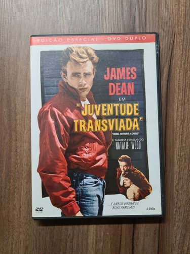 Dvd Duplo Usado Original - Juventude Transviada Nicholas Ray