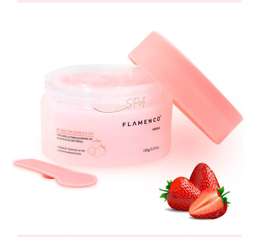 Mascarilla Facial En Gel De Noche Flamenco